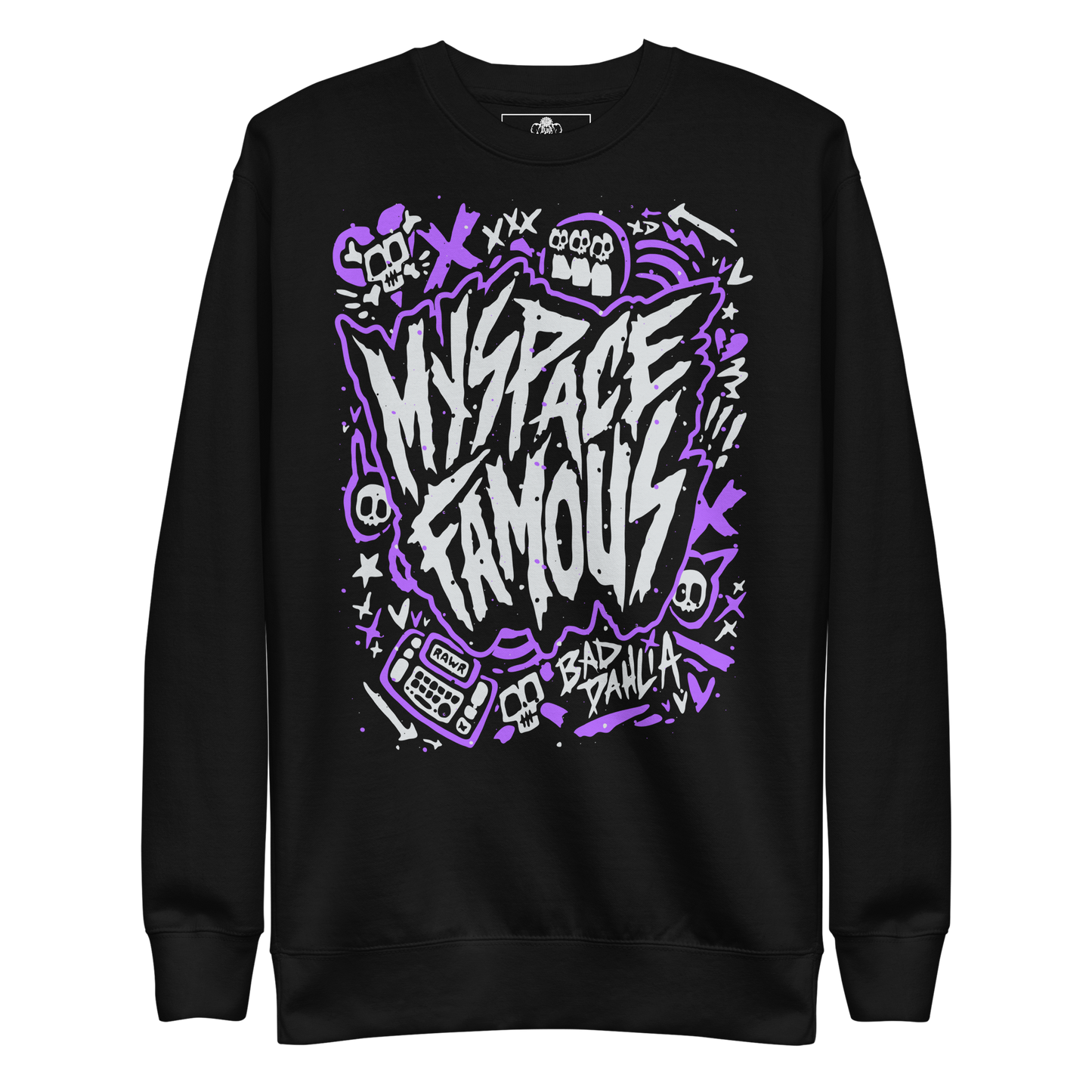 Myspace Famous Purplish Sweatshirt